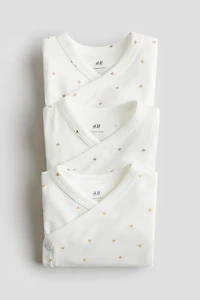 Lot de 3 cache-couches croisés