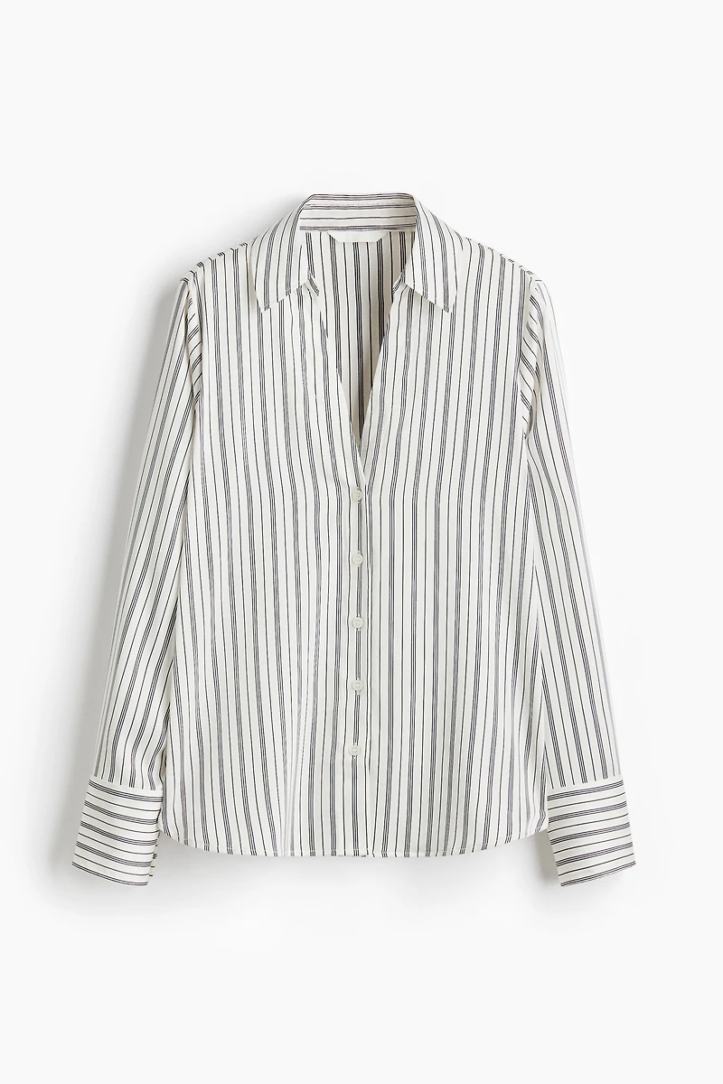 Blouse à encolure en V