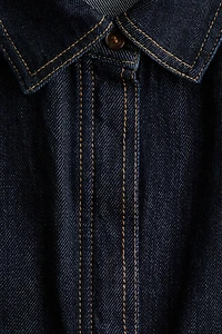 MAMA Denim Shirt Dress