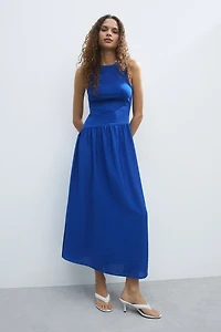 Dress with Flared Skirt