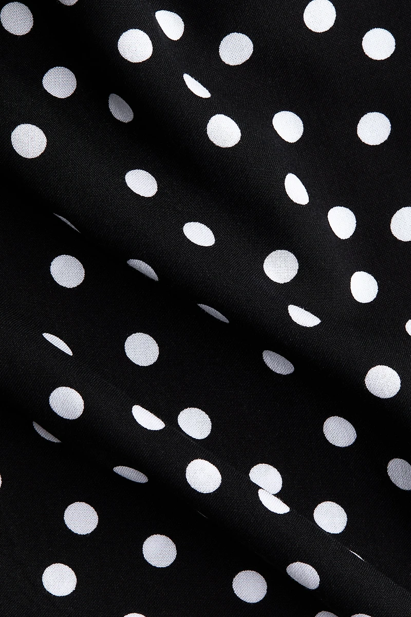 Haut à dos nu en viscose