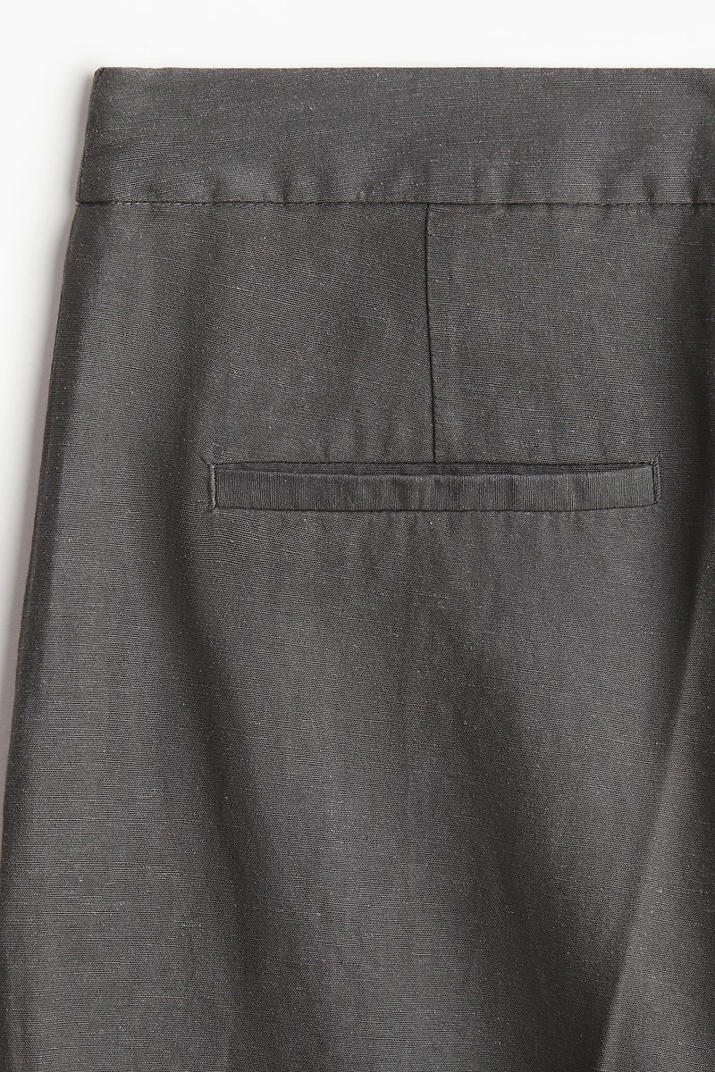 Dressy Linen-Blend Pants