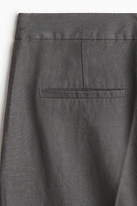 Dressy Linen-Blend Pants
