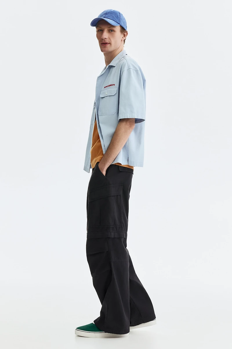 Loose-Fit Zip-Off Cargo Pants