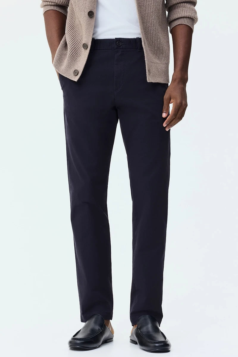 Slim-Fit Cotton Chinos