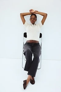 MAMA Before & After Wide Jeans