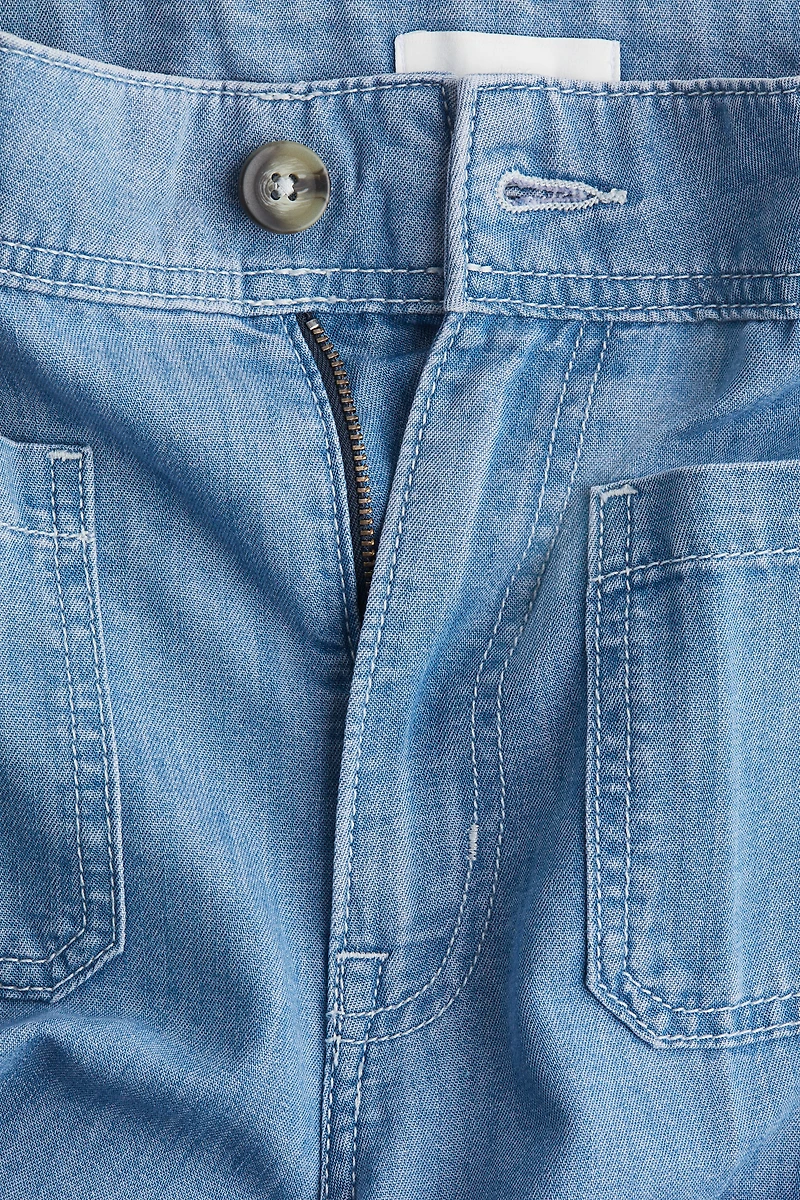 Wide High Jeans