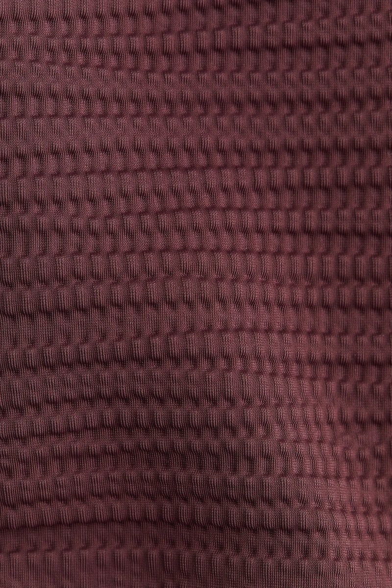 Bas de maillot échancré taille haute