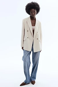 Veston à fermeture croisée