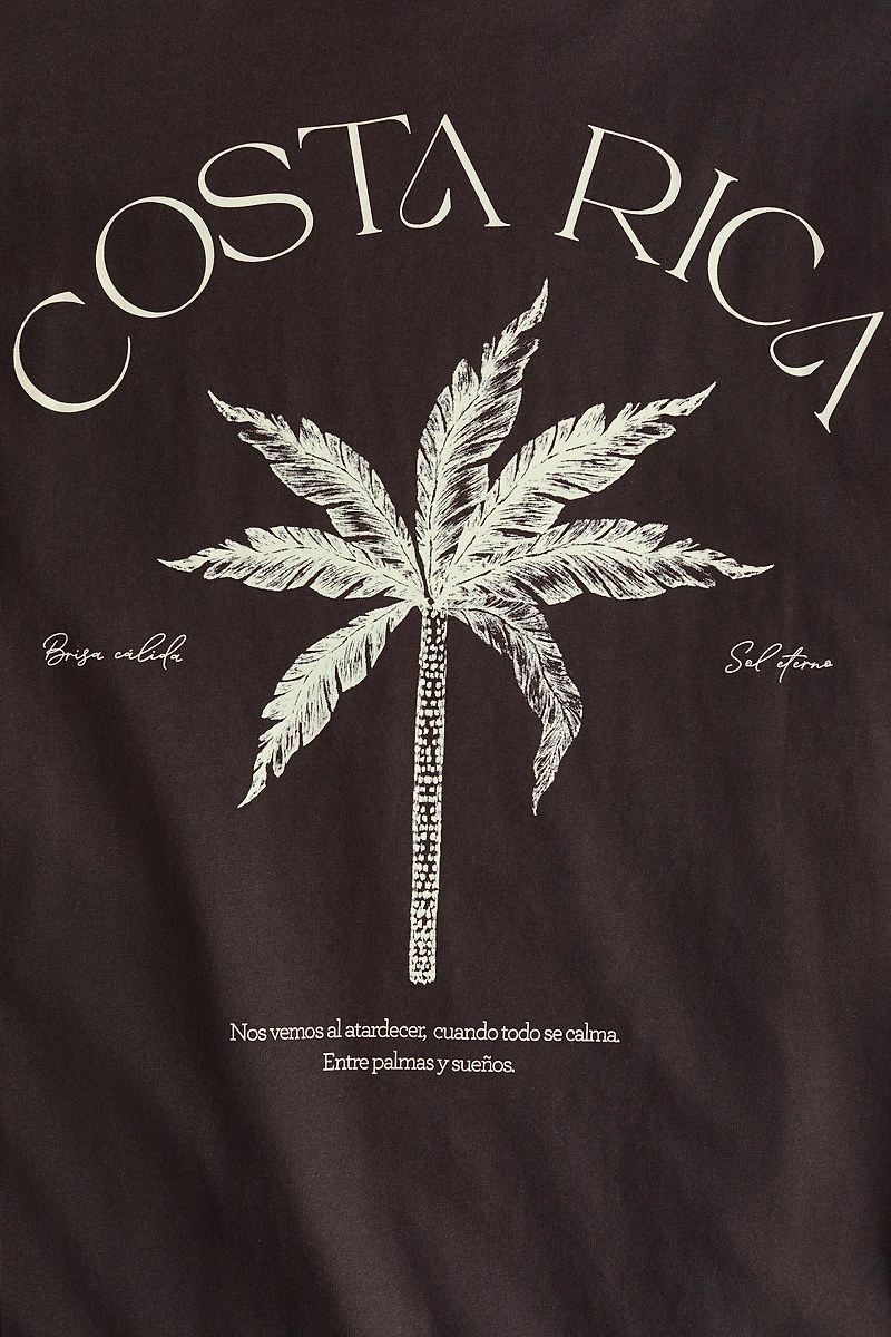 Oversized Jersey Top