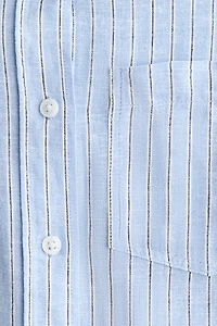 Chemise en lin mélangé