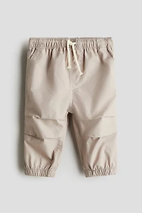 Pantalon de jogging en popeline coton