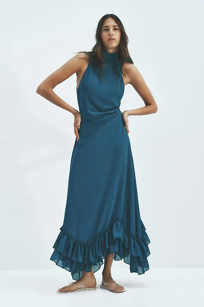 Ruffled Maxi Dress