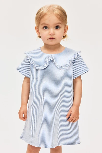 A-Line Dress with Collar