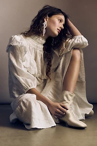 Jupe maxi avec dentelle