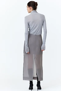 Jupe en organza