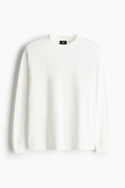 Loose Fit Cotton Jersey Shirt