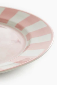 Medium-Sized Porcelain Plate with Motif