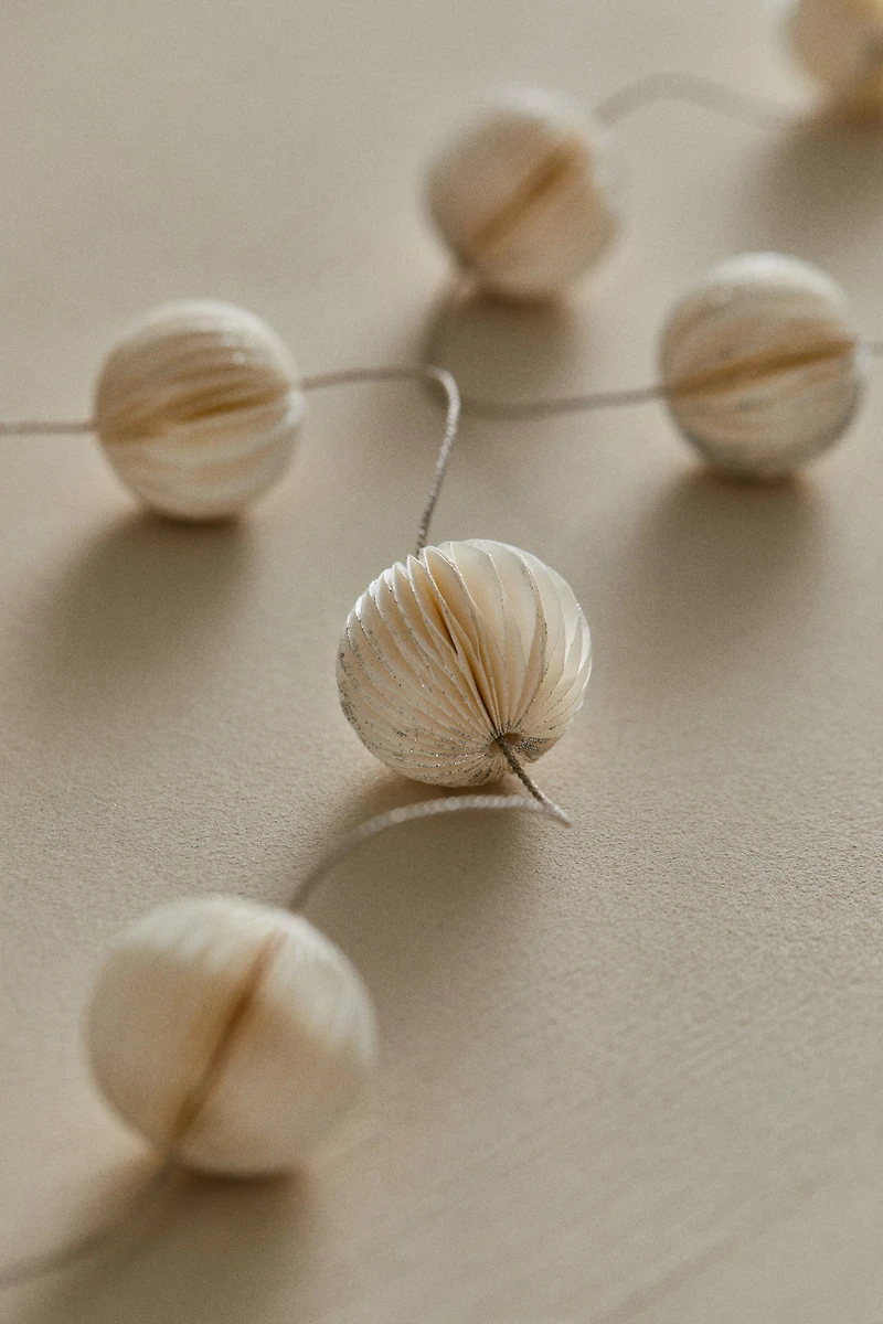 Guirlande scintillante en nid d'abeille