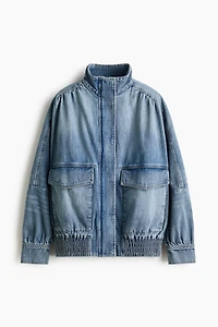 Veste ample en denim
