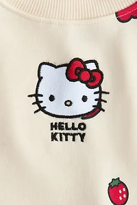 Printed Sweatshirt Dress