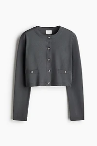 Fine-Knit Cardigan
