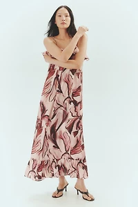 Flared Maxi Dress