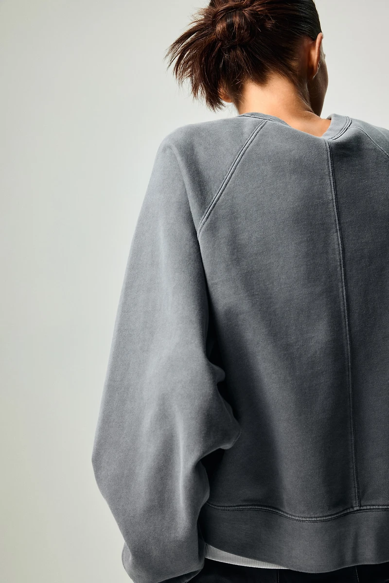 Oversized Cotton Sweatshirt