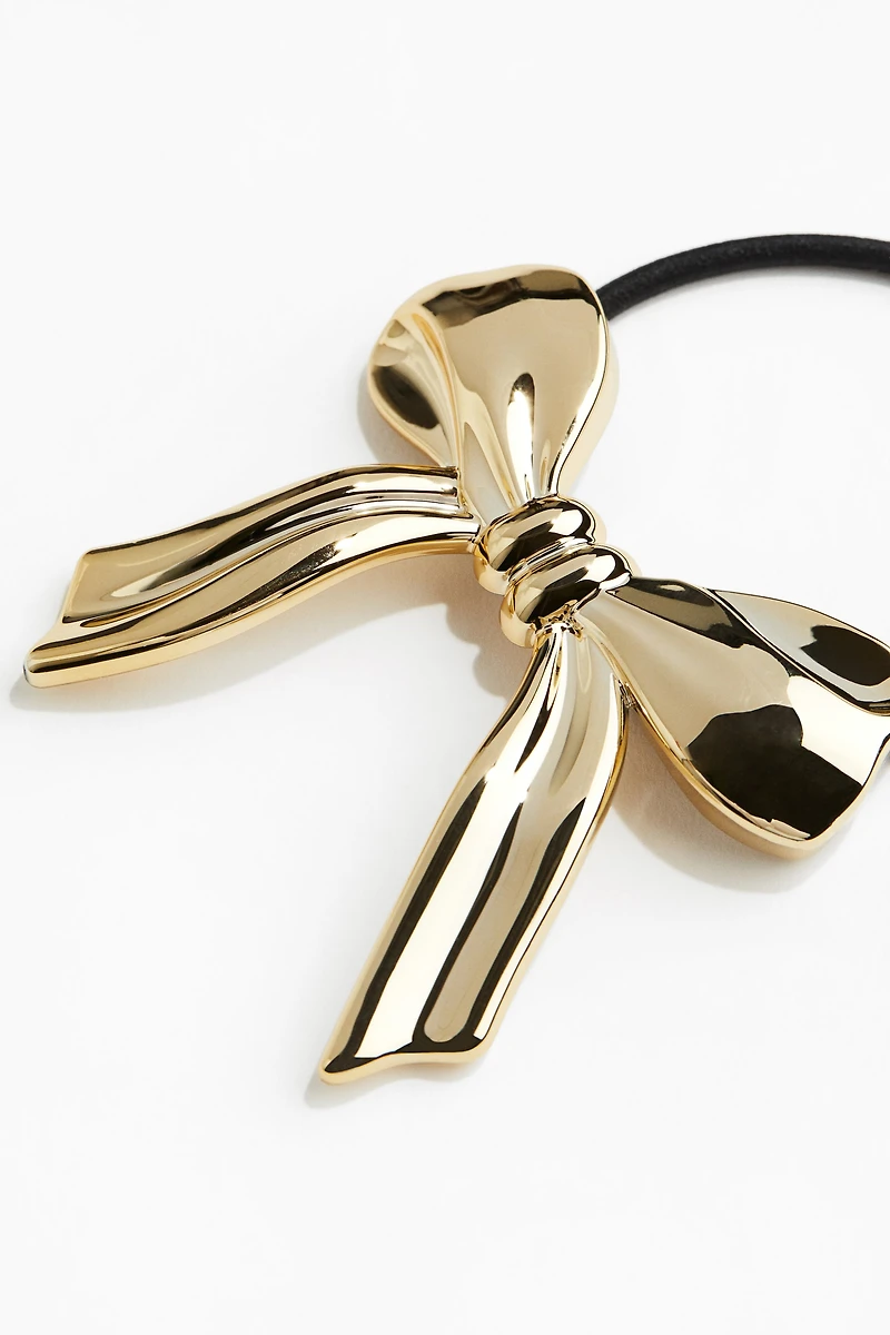 Hair Elastic with Bow Detail