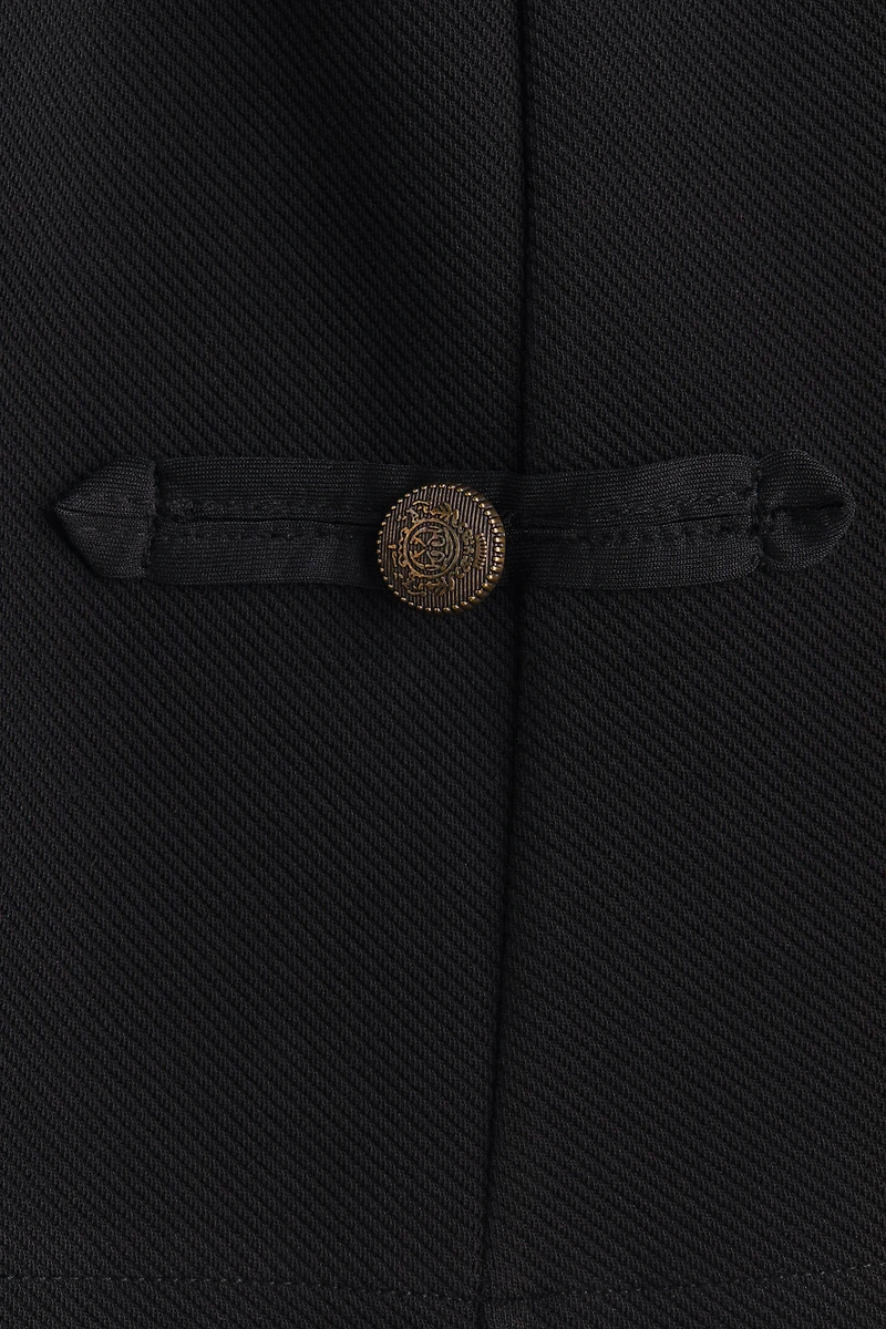Sleeveless Button-Detail Top