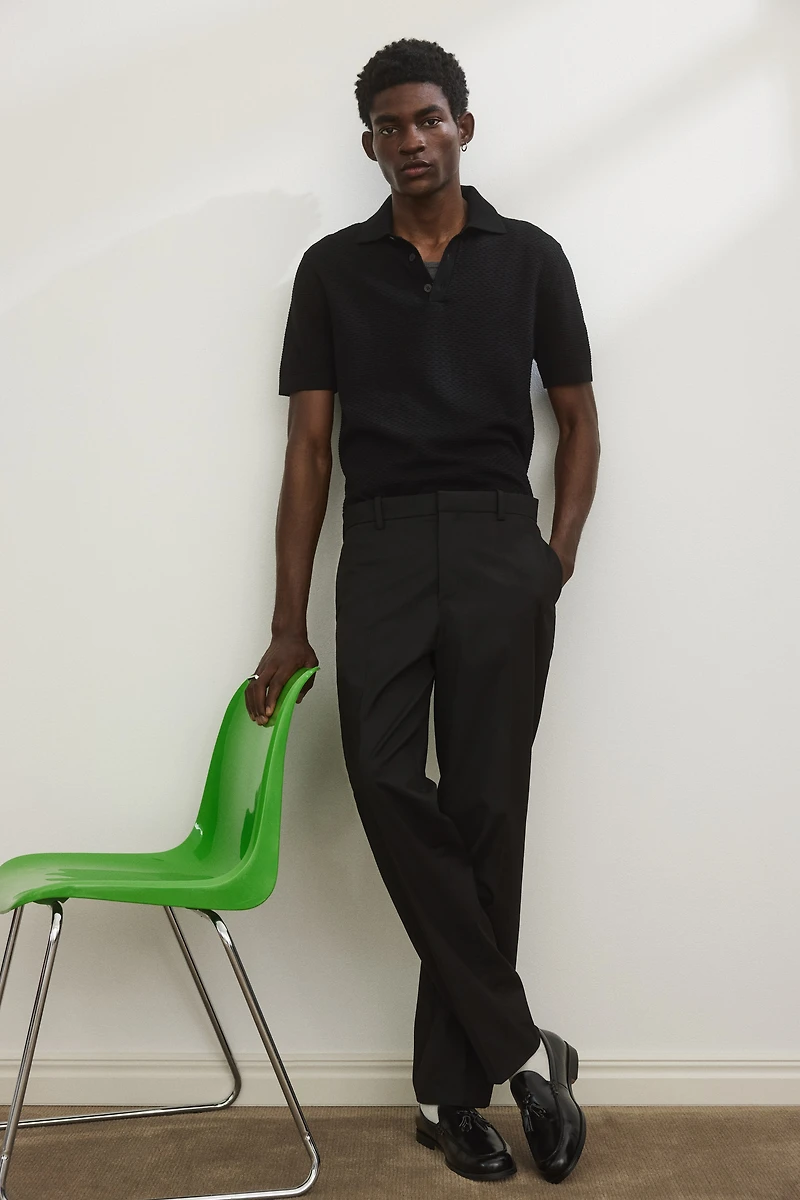 Pantalon habillé coupe classique