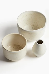Stoneware Matcha Set
