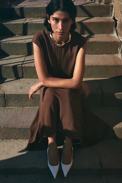 Robe avec jupe corolle