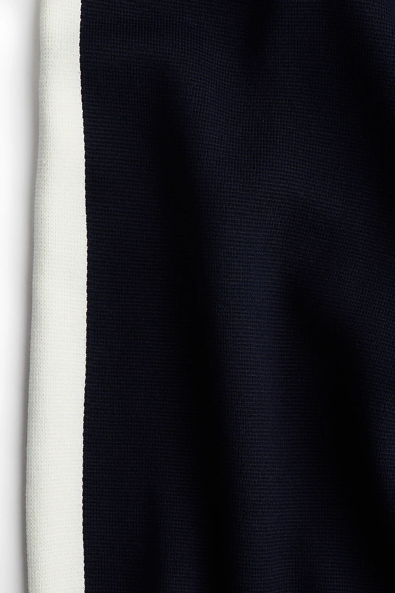 Pantalon large avec taille élastique