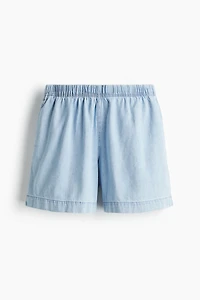 Denim Pull-On Shorts