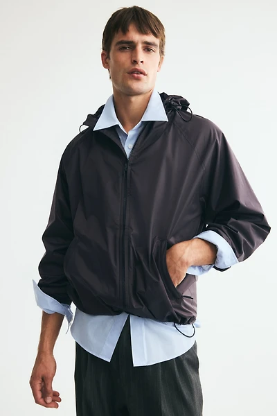 Veste coupe-vent en nylon
