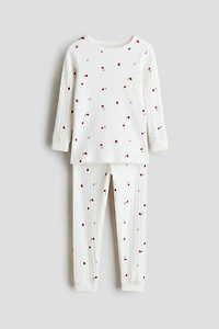 Pyjama en pointelle de coton