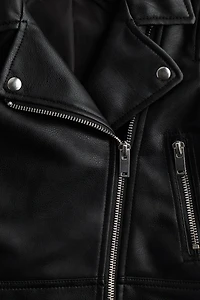 Veste de style motard
