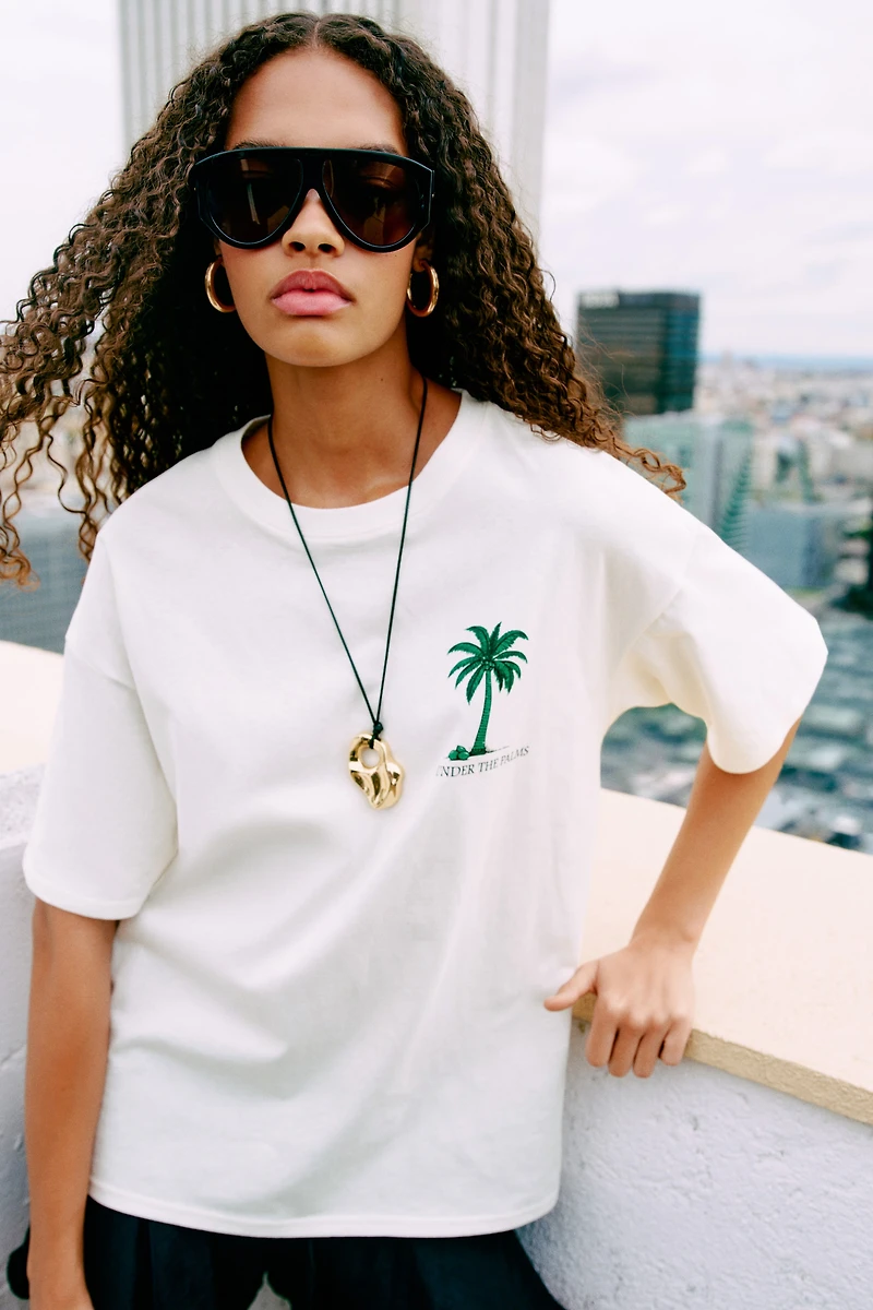 Oversized Printed T-Shirt