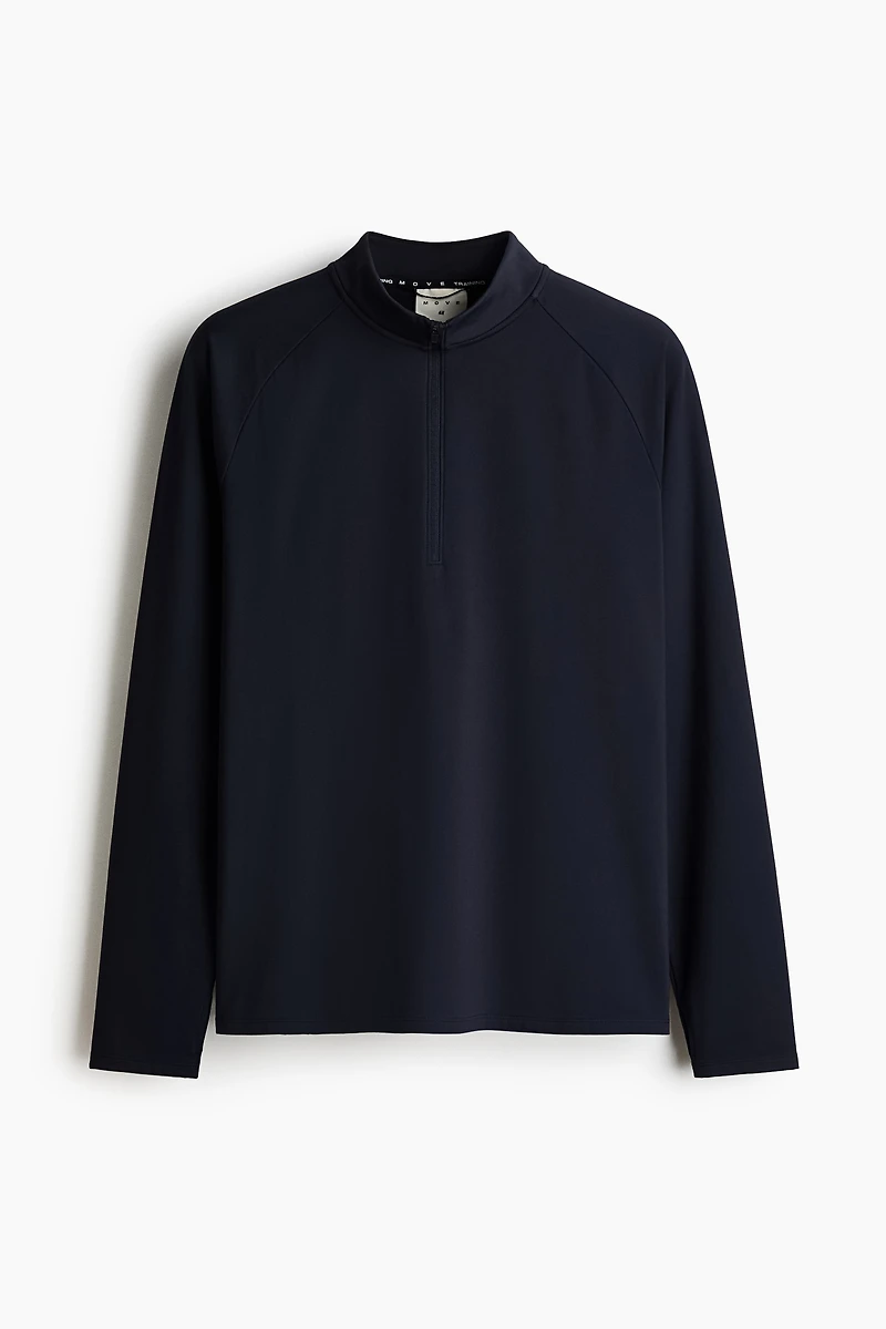 Mid-Layer Half-Zip Sports Shirt with ThermoMove™