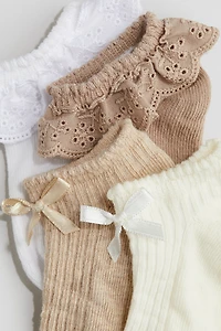 Lot de 4 paires chaussettes sans tige