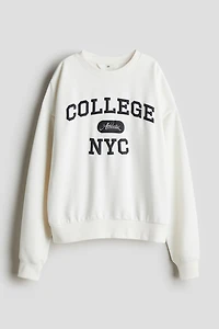 Sweatshirt with Motif