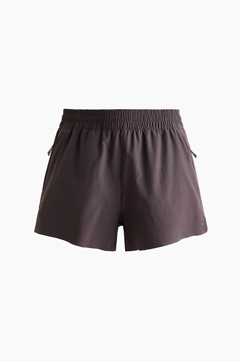 Regular-Fit Track Shorts with Pockets
