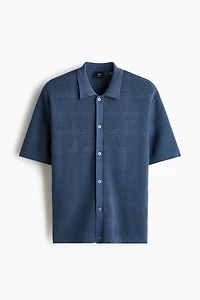 Chemise classique en tricot