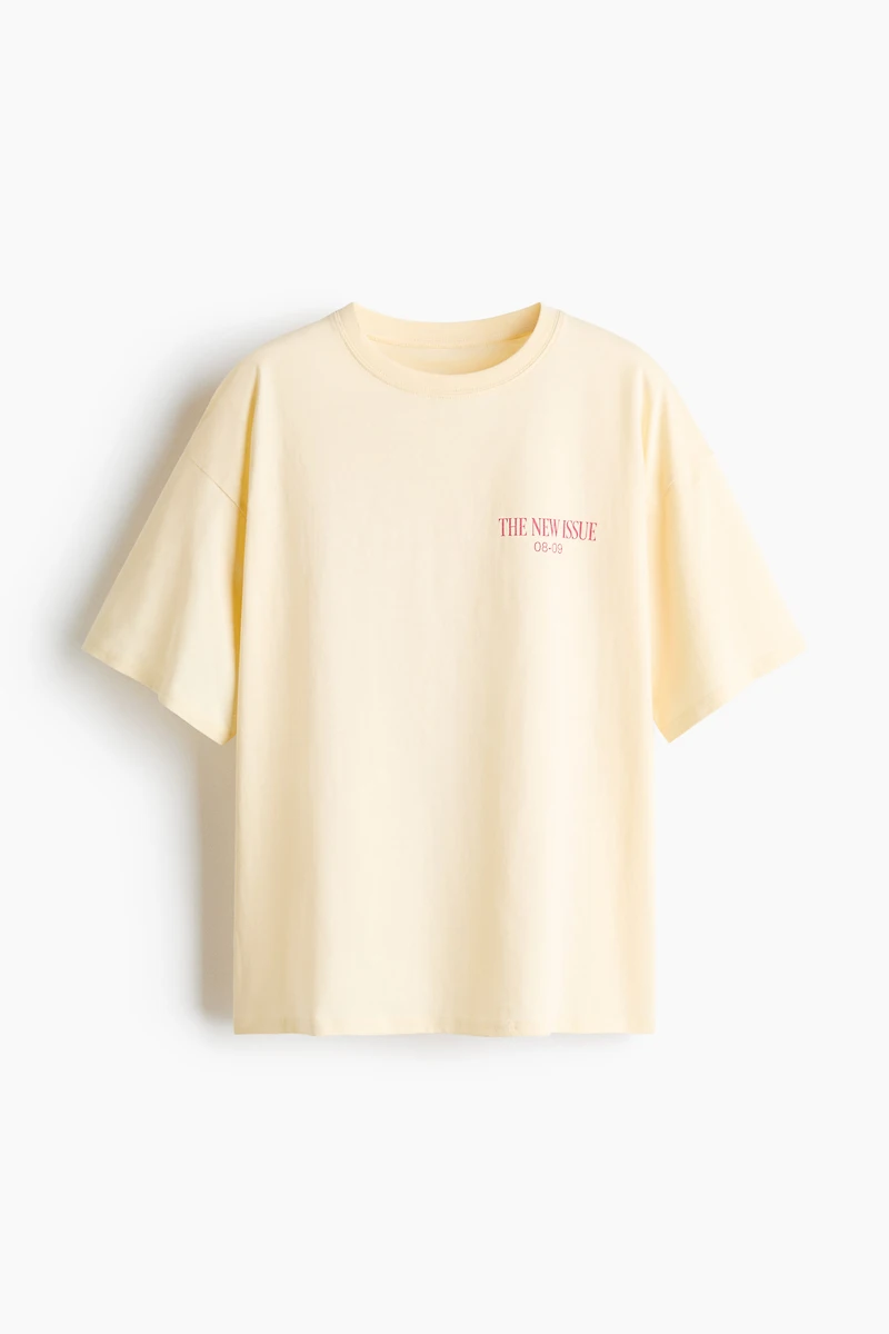 T-shirt ample imprimé