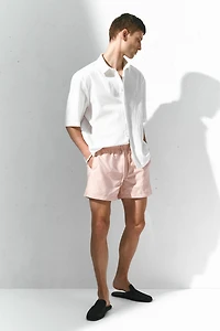 Patterned Swim Shorts