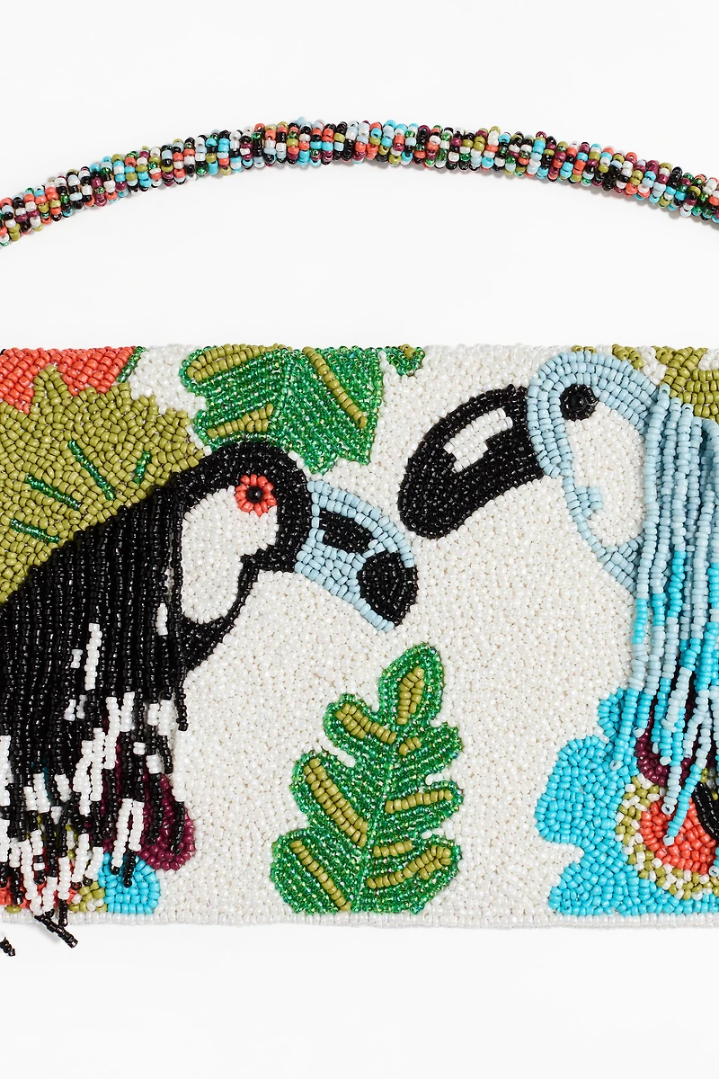 Beaded Clutch Bag