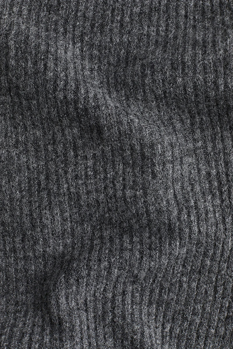 MAMA Rib-Knit Off-the-Shoulder Dress