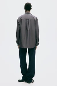 Relaxed-Fit Poplin Shirt