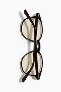 Round Blue Light Eyeglasses